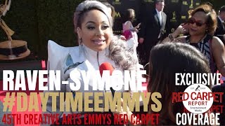 RavenSymonè interviewed at the 45th Annual CreativeArtsEmmys DaytimeEmmys [upl. by Fagin]