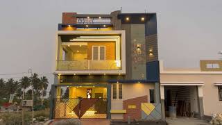 2300 SQFTல் வடக்கு பாத்த அழகிய 3BHK வீடு📞 9994 558852  29 CENT HOUSE 🏠 WITH UNIQUE INTERIOR [upl. by Mariellen]