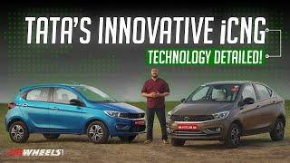 ZigInvestigates Tata Tigor amp Tiago iCNG  A New Age Of CNG  ZigWheelscom [upl. by Emoreg]