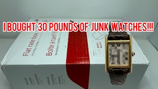 I bought 30 pounds of mystery junk watches on eBay [upl. by Glassco]