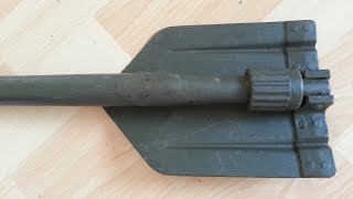 German Army WW2 Original Folding Shovel Entrenching tool [upl. by Orelle]