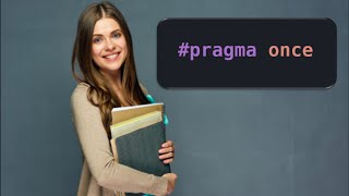 PRAGMA ONCE EXPLAINED  how to use pragma once  pragma c pragma in c programming [upl. by Aitenev]