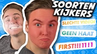 10 SOORTEN YOUTUBE KIJKERS [upl. by Kahcztiy]