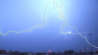 Lightning at Night SuperCompilation one HOUR of bolts and thunder [upl. by Drahsir]