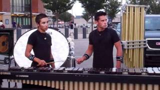 DCI 2011 Cavaliers Split Marimba Runs [upl. by Pleasant]