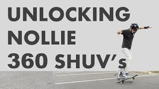 Unlocking Nollie 360 Shuvs [upl. by Hsetim670]