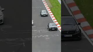 Mercedes C63 AMG Going For It on the Nürburgring Nordschleife [upl. by Ujawernalo]