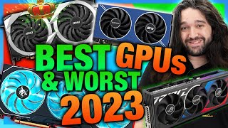 Best amp Worst GPUs of 2023 for Gaming 100 to 2000 Video Cards [upl. by Eimirej]