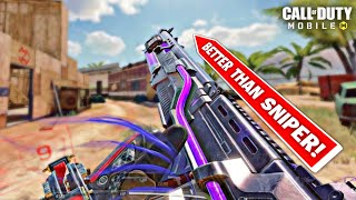 Best SKS Gunsmith LoadoutClass Setup  Fast ADS  HIGH ACCURACY  Season 10 COD MOBILE [upl. by Akinnej]