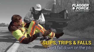 Flagger Force Slips Trips and Falls [upl. by Mcclish]