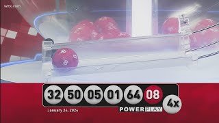 Powerball January 24 2024 [upl. by Ayalahs]