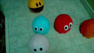 Pacman Plushies raceing [upl. by Fransen628]