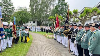 Unges Pengste 2024 Begrüßung beider Bruderschaften im Seniorenhaus [upl. by Atinahc856]