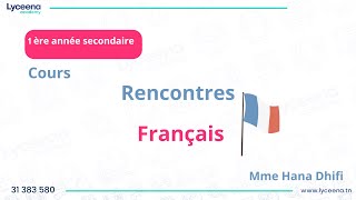 1ère année secondaire  Français  Rencontres [upl. by Ellerahc38]