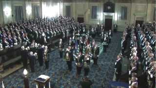 Masonic Ritual  Making Of A Grand Master [upl. by Nyl]