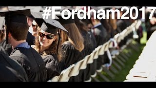 Fordham University Gabelli School of Business Masters Commencement Ceremony 2017 [upl. by Truscott]