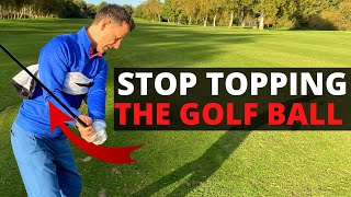 Stop TOPPING the Golf Ball  Hit Your woods amp irons off the ground EVERY TIME [upl. by Gingras438]