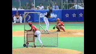 1996 Homerun Derby  Veterans Stadium mrodsports [upl. by Nedyaj]