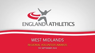 WEST MIDLANDS  REGIONAL VOLUNTEER AWARDS 2024 [upl. by Ronal]