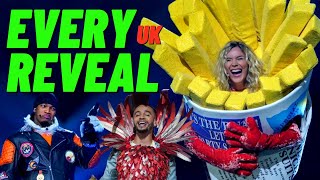 EVERY Masked Singer UK Reveal  Season 2 [upl. by Sidnak668]