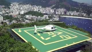 Morro da Urca  Helicóptero não consegue decolar [upl. by Rogerio115]