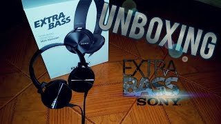 Unboxing y Review en español Auriculares sony EXTRA BASS  MDRXB450AP [upl. by Kleon]