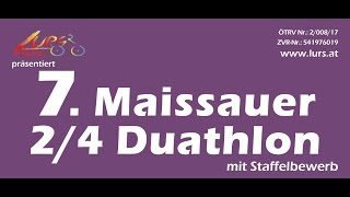 Maissauer Sporttage 2017  24 Duathlon [upl. by Ennaira]