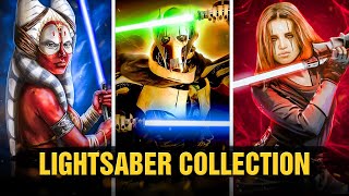 EVERY SINGLE Lightsaber in General Grievous Collection [upl. by Dorette]