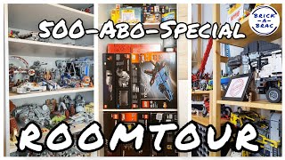 LEGO®ROOMTOUR große Star Wars amp TechnicSammlung  500AboSpecial  Statusupdate 14 [upl. by Ydarb]