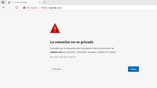 🎓 Tutorial de Solución ⛔ quotConexión no es privadaquot  Funciona para Windows 7 10 y 11 🖱️ [upl. by Leiahtan851]