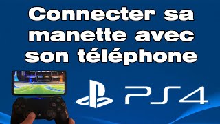 Comment connecter une manette PS4 sur téléphone [upl. by Welcy]