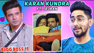 Karan Kundra ft Tejran Reaction Video Bigg Boss 15 Chanpreet Chahal [upl. by Lletnwahs350]