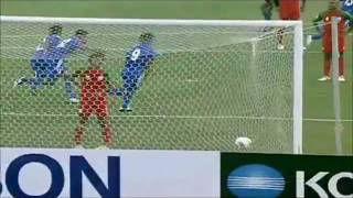 Best goal ever Sagar Thapa scores goal in free kick against Bangladesh [upl. by Nnaer]