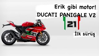 Ducati Panigale V2 Troy Bayliss İlk Sürüş [upl. by Artie]