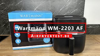 Wartmann WM 2203AF Keramische Airfryer XXL Review  Test [upl. by Anamor]