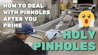 How to Deal with Pinholes after Priming  Quick and Easy Fix [upl. by Aima]