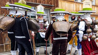 Silvesterchlausen alter Silvester 2023 Teil 3  Appenzell Schweiz  SchwellbrunnWaldstattHundwil [upl. by Annekcm]