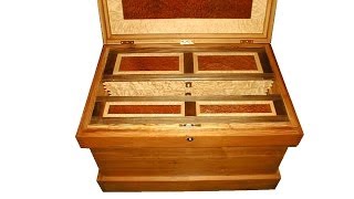 02152014  Gentlemens Tool Chest by Ken Kline  Woodworking [upl. by Jackie]