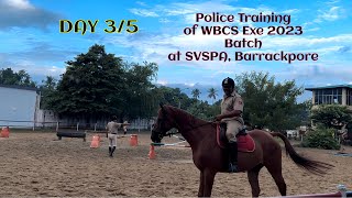 Day35 Police Training of WBCS Exe Batch 2023 at SVSPA Barrackpore [upl. by Nosak]