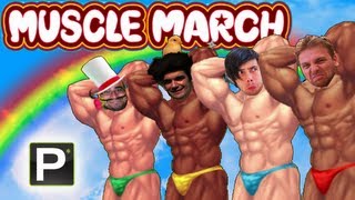 Umiliamoci nuovamente con la Wii  Muscle March [upl. by Chantal]