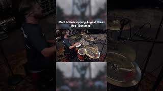 Exhumed Drum Play Through  Full video on August Burns Red channel [upl. by Eyram915]