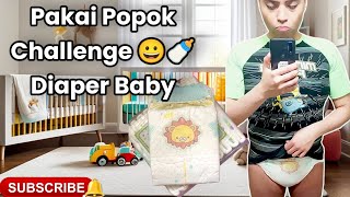 Baby Damulag Challenge Wear Diapers and Being a Baby Comedy 😀🍼 [upl. by Inalan]