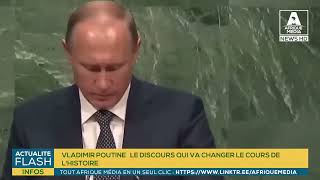 VLADIMIR POUTINE LE DISCOURS QUI VA CHANGER LE COURS DE LHISTOIRE [upl. by Edgar719]