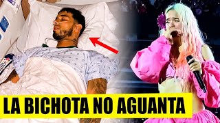 Anuel AA al borde de la Muerte ¡Karol G reacciona y Rompe en Llanto [upl. by Ume]