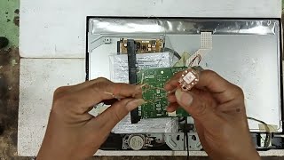 MODIFIKASI TV LED TOSHIBA 29quot  TIDAK ADA SUARA  MANUAL VOLUME [upl. by Eesac16]