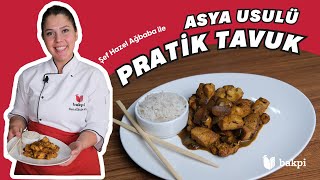 Asya Usulü Pratik Tavuk Tarifi [upl. by Samau]