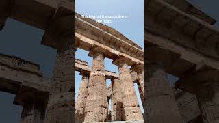 Two temples to Hera in Paestum Italy that predate the Romans history hera ancientgreece myth [upl. by Seys]