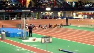 Horatio Williams Wins New Balance 60Meter Title 2411 [upl. by Ahsinert261]