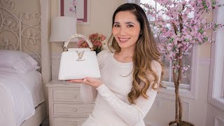 LOUIS VUITTON MINI CAPUCINES I REVIEW [upl. by Blondelle]