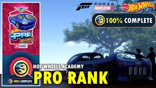 How to 100 PRO Rank in Hot Wheels Academy FH5 Hot Wheels DLC [upl. by Ronalda]